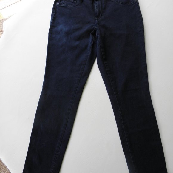 Roz & Ali Jeans, Navy Blue, Sz 12 - Picture 2 of 6